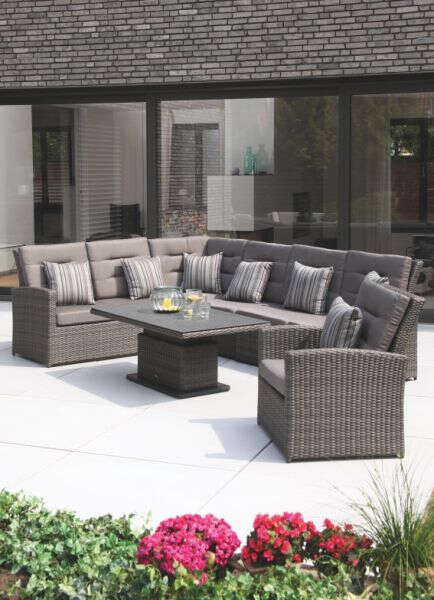 ALLiBERT Lofttisch Futura 165x95 cm, graphit